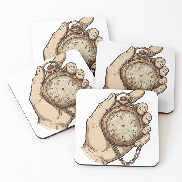Item preview, Vintage Hand Holding Pocket Watch designed and sold by pictranoosa.