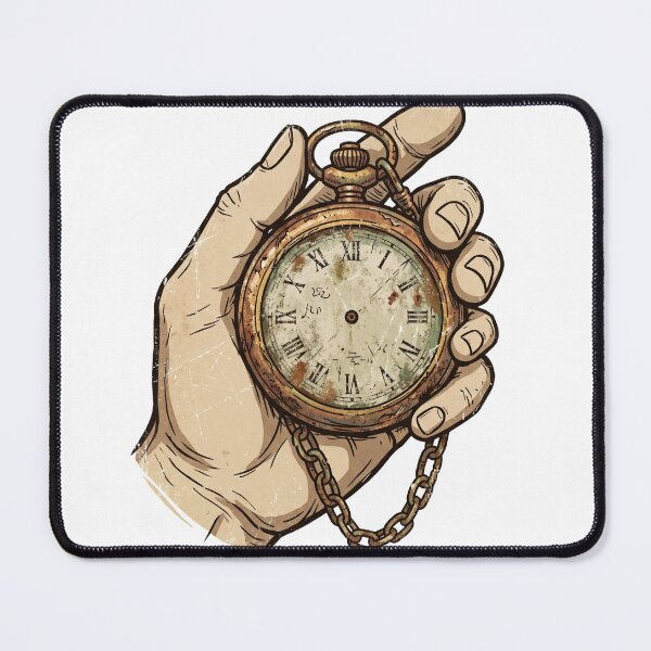 Item preview, Vintage Hand Holding Pocket Watch designed and sold by pictranoosa.