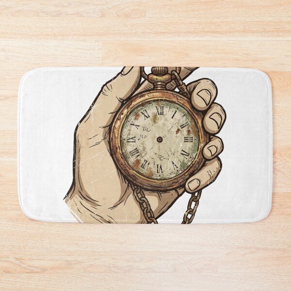 Item preview, Vintage Hand Holding Pocket Watch designed and sold by pictranoosa.