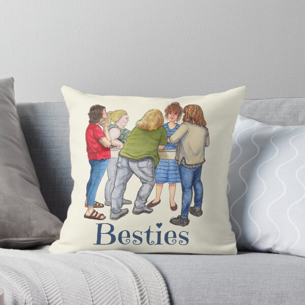 Item preview, Girlfriend Group, Drawing, BESTIES designed and sold by JoyfulWhimsy.
