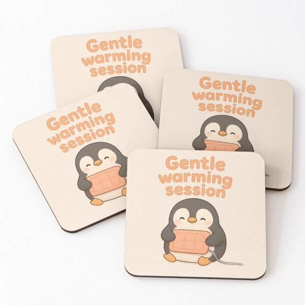 Item preview, Cute Penguin Heating Pad | Gentle Warming Session Kawaii Art designed and sold by PopCulturePixel.