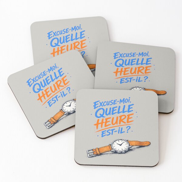 Item preview,  Excuse-Moi What Time Is It? French Streetwear T-Shirt designed and sold by Aimetoi.