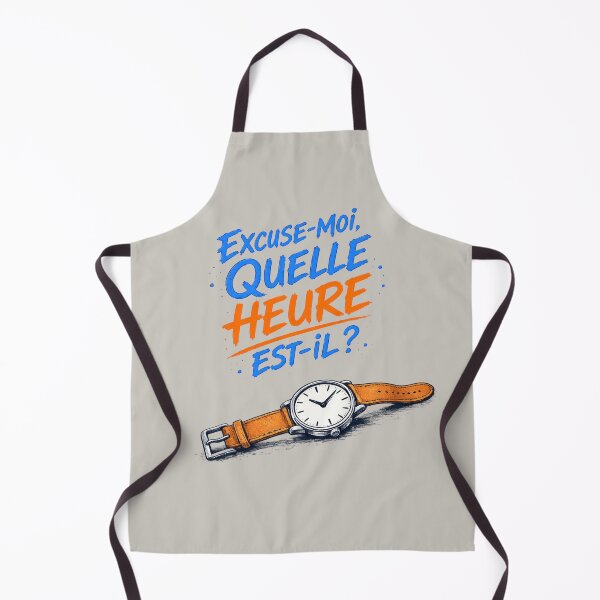 Item preview,  Excuse-Moi What Time Is It? French Streetwear T-Shirt designed and sold by Aimetoi.