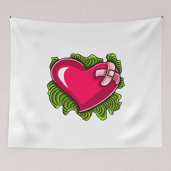 Item preview, Heart Patch designed and sold by MMjs826.