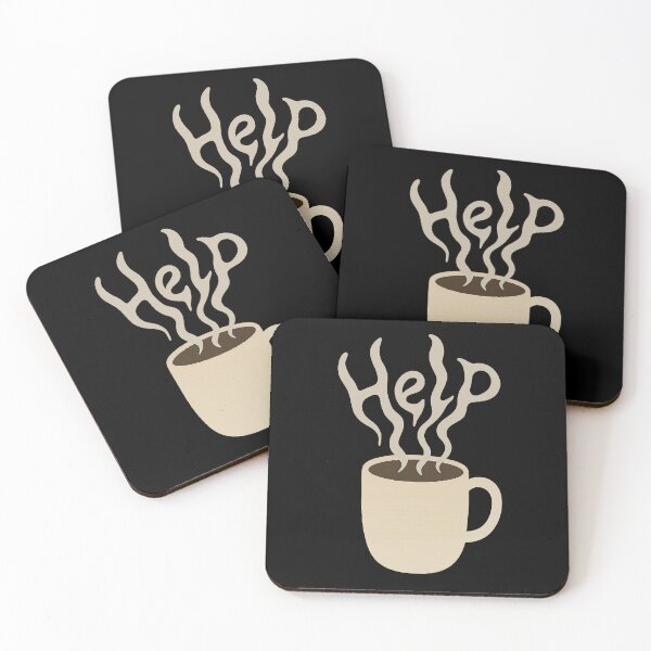 Item preview, Coffee Lover Help Steam Funny Caffeine Quote Tired Mom Dad Exhausted Worker Witty  designed and sold by The Junto Shop.