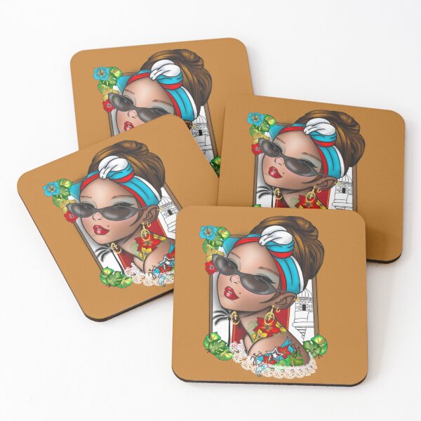 Item preview, La CARITA (the face) designed and sold by Miranda designs ink.