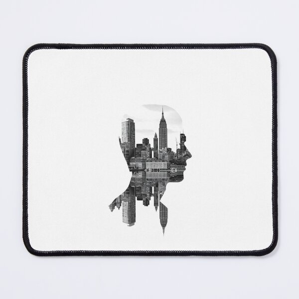 Item preview, Urban Mindset - New York City Double Exposure Portrait designed and sold by DoganDesignCo.
