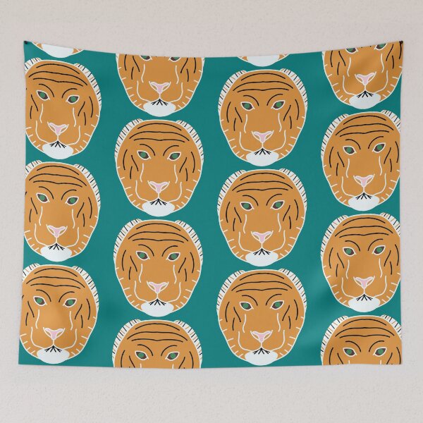 Aperçu de l'œuvre Minimalist tiger logo créée et vendue par Provinces de France.