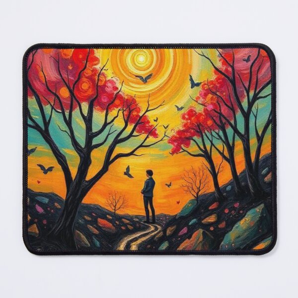 Item preview, Solitude at Rural Sunset designed and sold by RAISC.