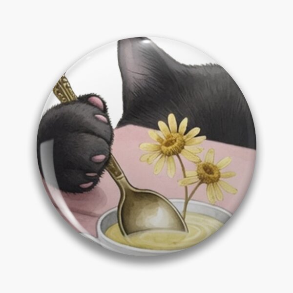 Item preview, Stirring The Pot — Chamomile Tea Cat Cozy Mystery Tee designed and sold by kosimazaki.