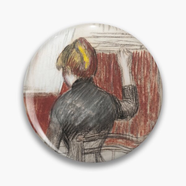 Item preview, Woman at a Piano by Henri de Toulouse-Lautrec Vintage Post-Impressionist Music Room Art Print designed and sold by artofuniverse.