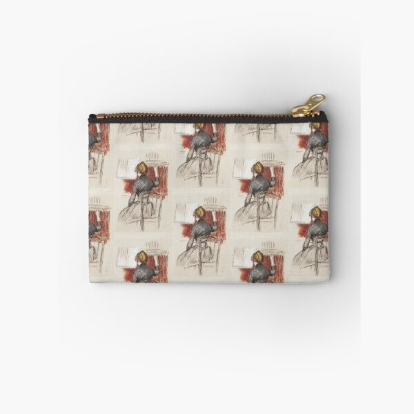 Item preview, Woman at a Piano by Henri de Toulouse-Lautrec Vintage Post-Impressionist Music Room Art Print designed and sold by artofuniverse.