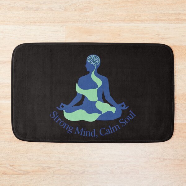 Item preview, Strong Mind Calm Soul Meditation Design | Mindfulness Yoga Spiritual Artwork designed and sold by innerfaith.