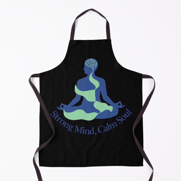 Item preview, Strong Mind Calm Soul Meditation Design | Mindfulness Yoga Spiritual Artwork designed and sold by InnerFaith.