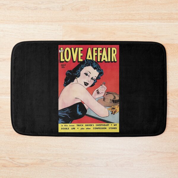 Item preview, Vintage My Love Affair Romance Comic Cover Print - Retro Romance Art designed and sold by Analog Aura .