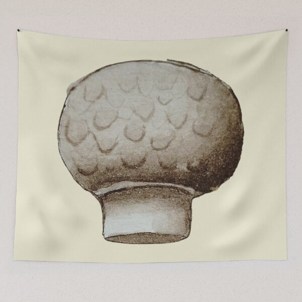 Item preview, Champignon mushroom - hand-painted with watercolor. designed and sold by Greitas.