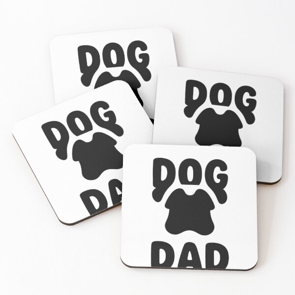 Item preview, Retro Dog Dad Paw Print T-Shirt – Funny Dog Lover Father's Day Gift designed and sold by NeonSketch Lab.