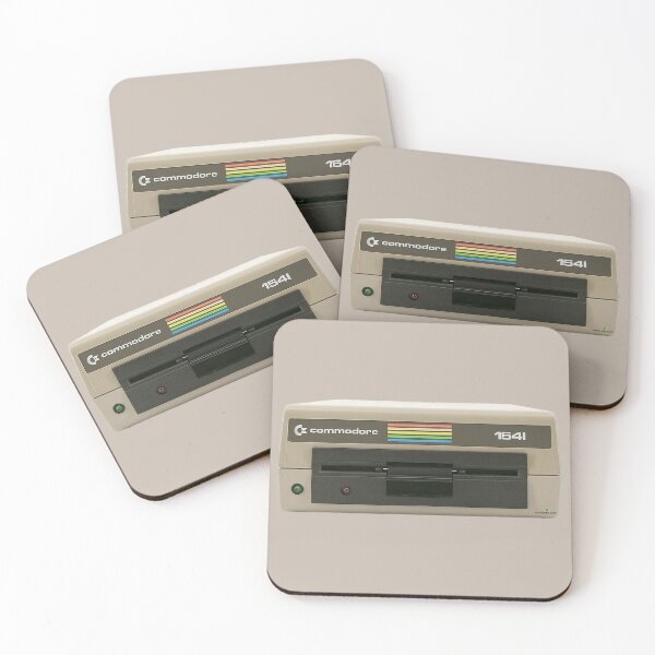 Item preview, Commodore 1541 floppy disk drive 5.25" Commodore 64 TShirt Sticker designed and sold by OuterShellUK.