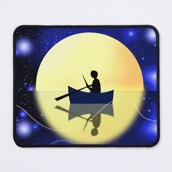 Item preview, Moonlit Boat Journey  designed and sold by Andrew  Hitchen.
