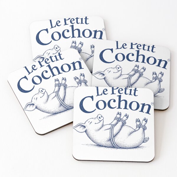 Item preview, Le Petit Cochon Hog Tied designed and sold by Casterisk Creative.