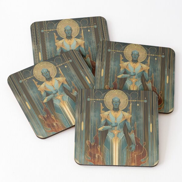 Item preview, Surtr Fire Giant Art Deco Portrait designed and sold by NordicDreams.