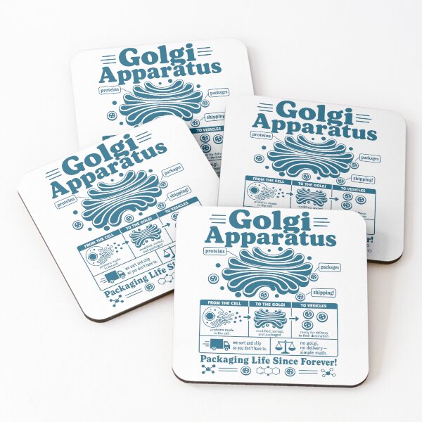 Item preview, Golgi Apparatus Diagram Packaging Life Since Forever designed and sold by FreshVibe Prints.