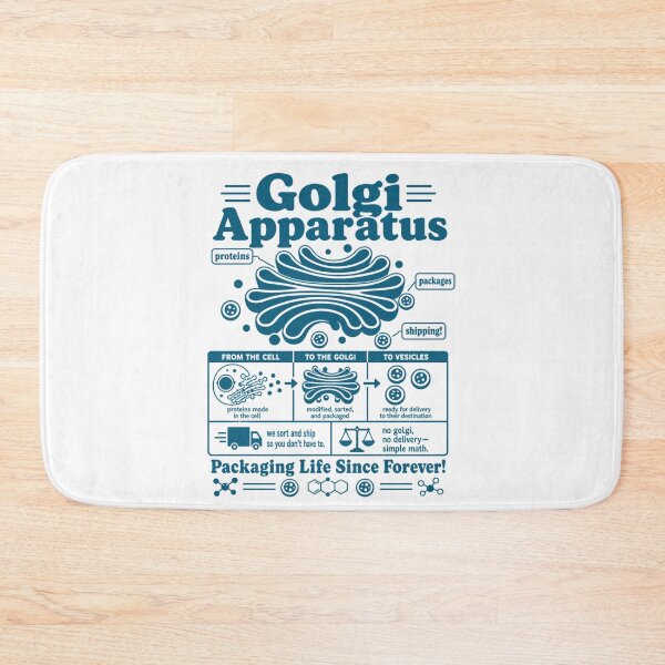 Item preview, Golgi Apparatus Diagram Packaging Life Since Forever designed and sold by FreshVibe Prints.