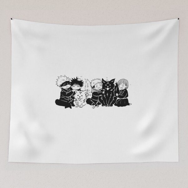 Item preview, JJK Students and Cursed Dogs Group designed and sold by LesageSecond.