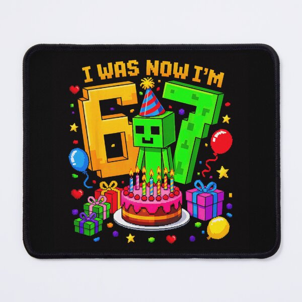Item preview, Pixel Art Gamer 7th Birthday Boy I Was 6 Now I Am 7 designed and sold by TrevorCantela.