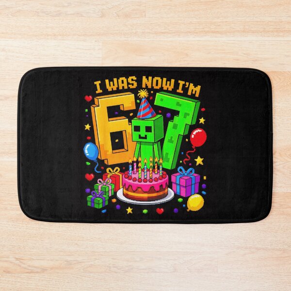 Item preview, Pixel Art Gamer 7th Birthday Boy I Was 6 Now I Am 7 designed and sold by TrevorCantela.