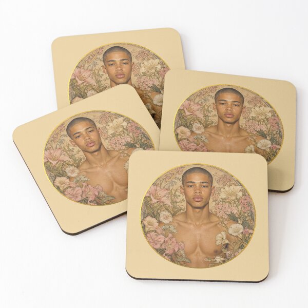 Item preview, Boy and flowers. designed and sold by moths-minor.