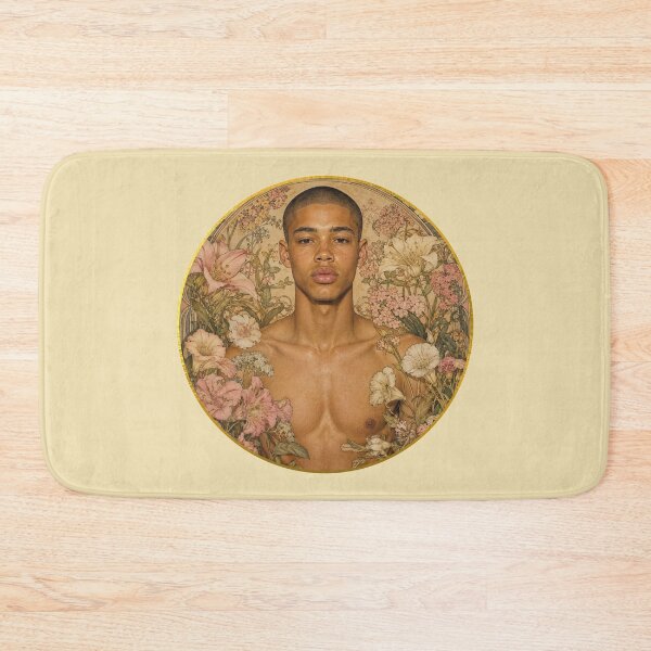 Item preview, Boy and flowers. designed and sold by moths-minor.