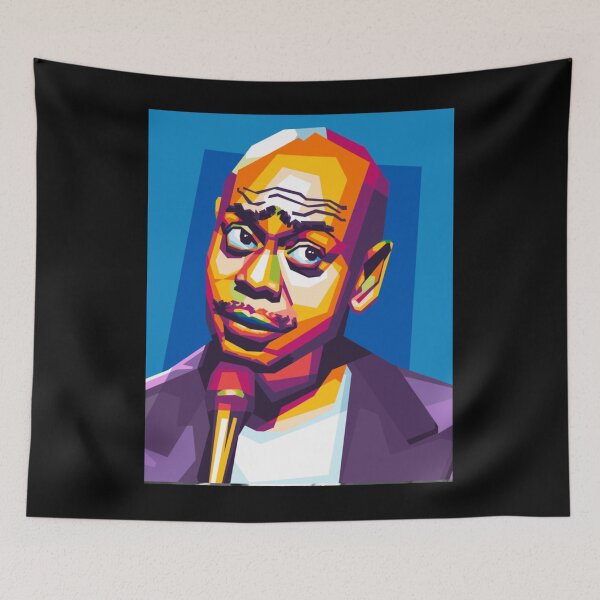 Item preview, Dave Chappelle Pop Art Portrait Color Block Design designed and sold by LandynBrylee.