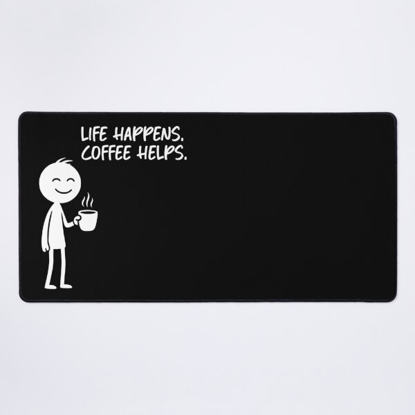 Item preview, Life happens. Coffee helps. designed and sold by Fabrikola.
