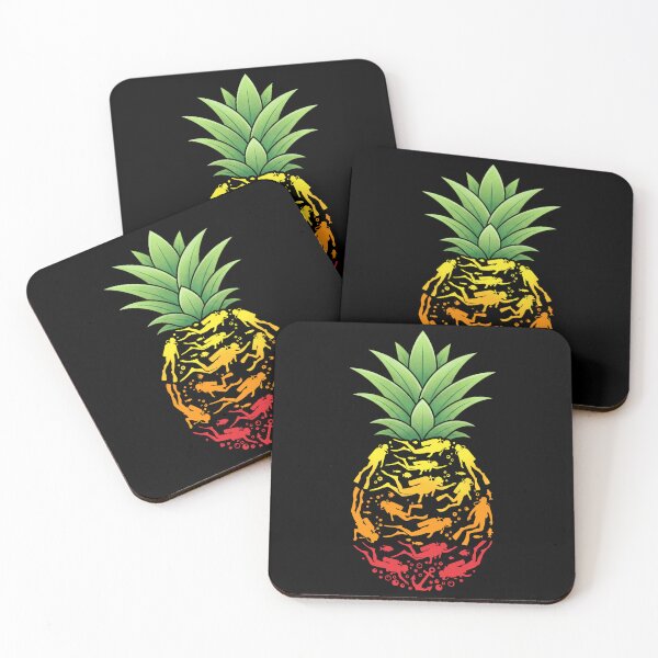 Item preview, Scuba Diving Vacation Tropical Pineapple Reef Lover designed and sold by FreshVibe Prints.