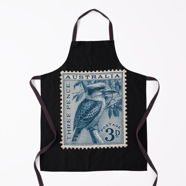 Item preview, Australia - Stamp Illustration designed and sold by GoodOldVintage.