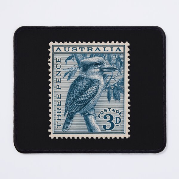 Item preview, Australia - Stamp Illustration designed and sold by GoodOldVintage.