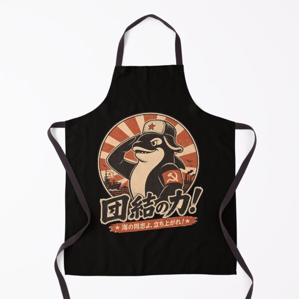 Item preview, Vintage Orca Comrade Propaganda Parody designed and sold by AwesomeBeyondLimits.