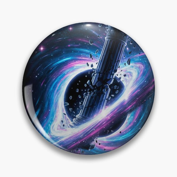 Item preview, The Singularity: Cosmic Void & Shattered Space Pillar designed and sold by codex antique.