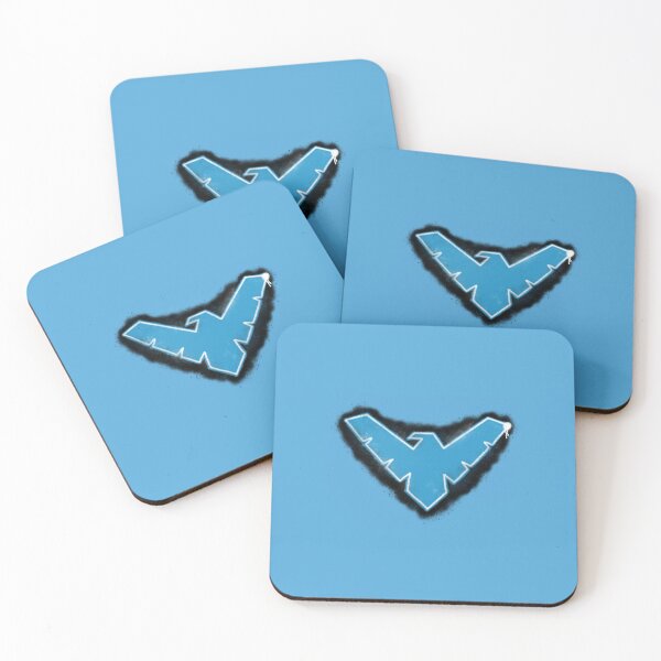 Item preview, Spray Paint Nightwing Symbol designed and sold by Friend of Frogs.