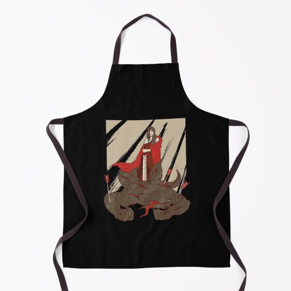 Item preview, Anime Warrior Red Kimono Action Illustration Design designed and sold by LandynBrylee.