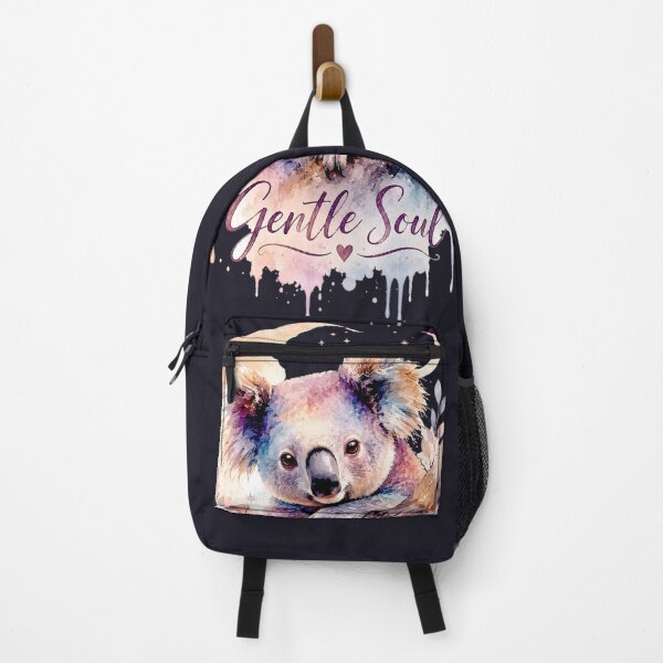 Item preview, Gentle Soul Koala Watercolor Art Cute Pastel Animal Aesthetic T-Shirt designed and sold by Biedroneczka.