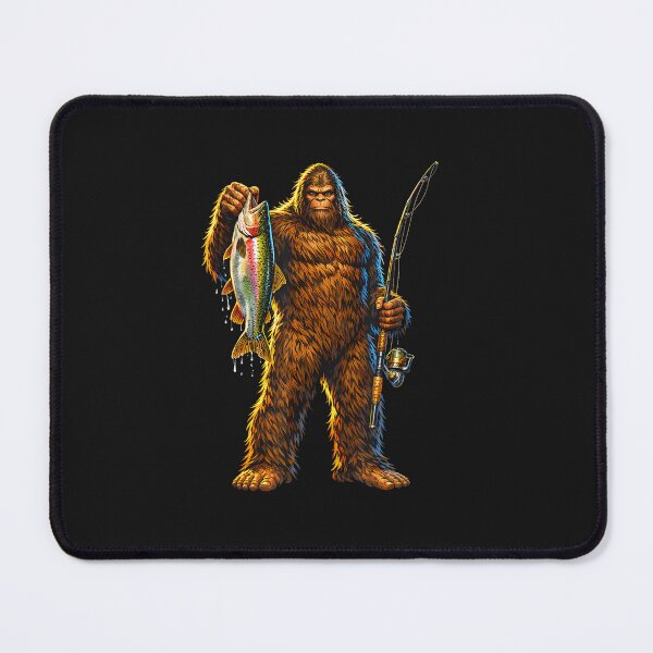 Item preview, Funny Bigfoot Sasquatch Fishing Outdoor Camping Father's Day designed and sold by FrankIsabel.