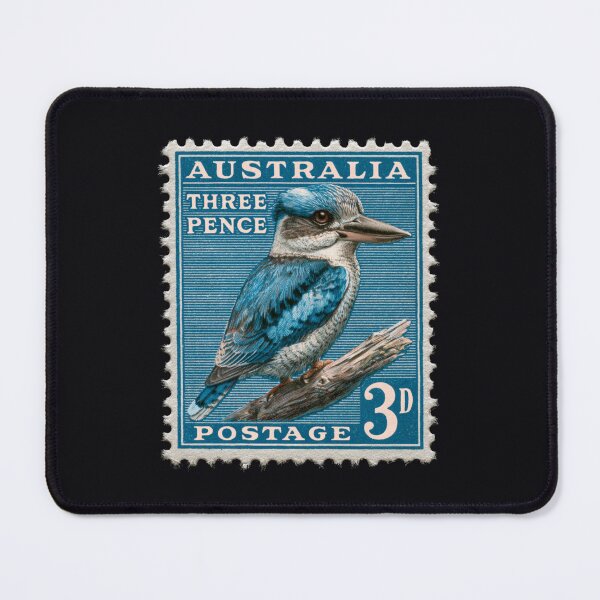 Item preview, Australia - Stamp Illustration designed and sold by GoodOldVintage.