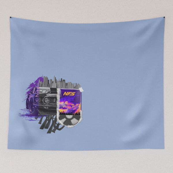 Item preview, Midnight Velocity // Neon Street Racing Poster designed and sold by TRENDORART.