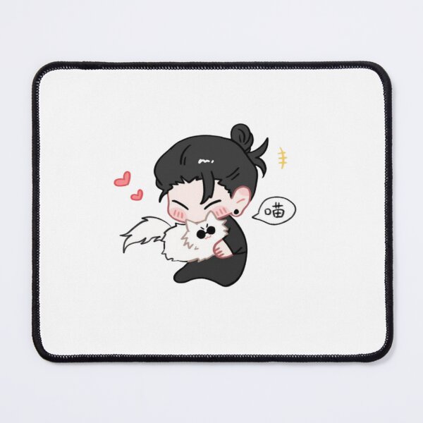 Item preview, Geto Suguru and White Cat Cuddle designed and sold by LesageSecond.