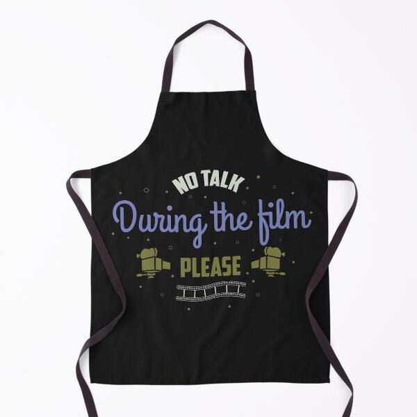Aperçu de l'œuvre Slogan pour cinéphiles (pas de dialogue pendant le film) [Version noire] créée et vendue par beboplab.