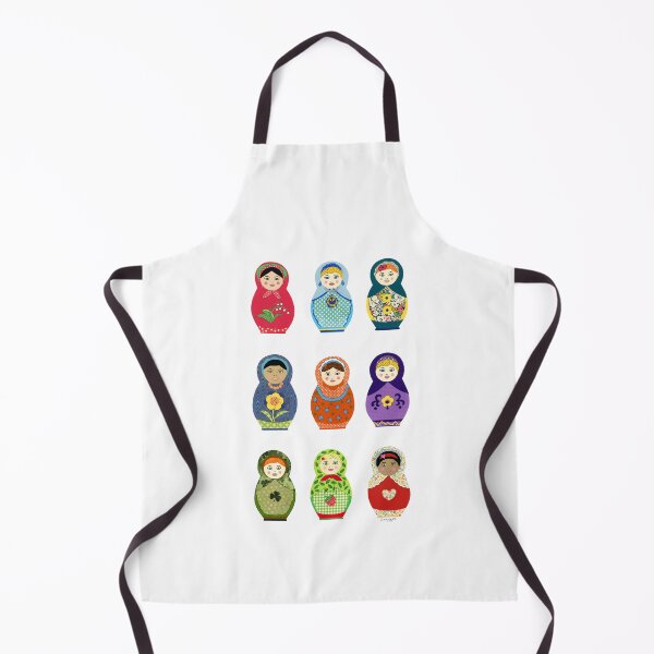 Item preview, Colorful Matryoshka - Eastern European Nesting Dolls designed and sold by AlinaArt&Design.