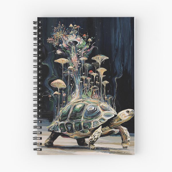 Item preview, Turtle with Mushroom Garden designed and sold by lautir.