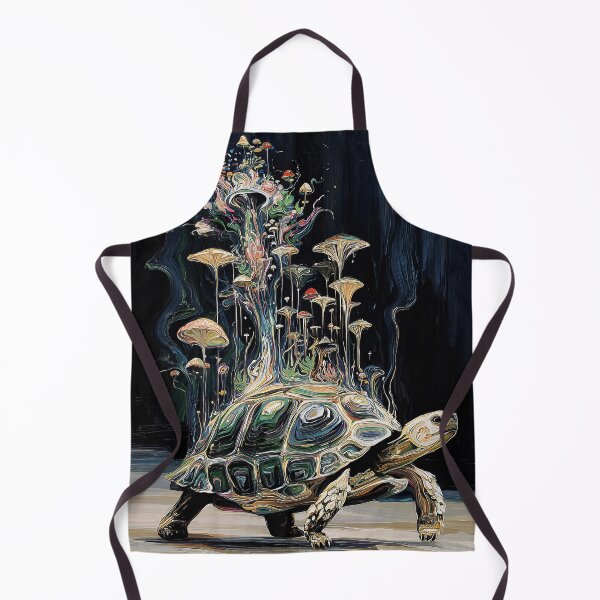 Item preview, Turtle with Mushroom Garden designed and sold by lautir.